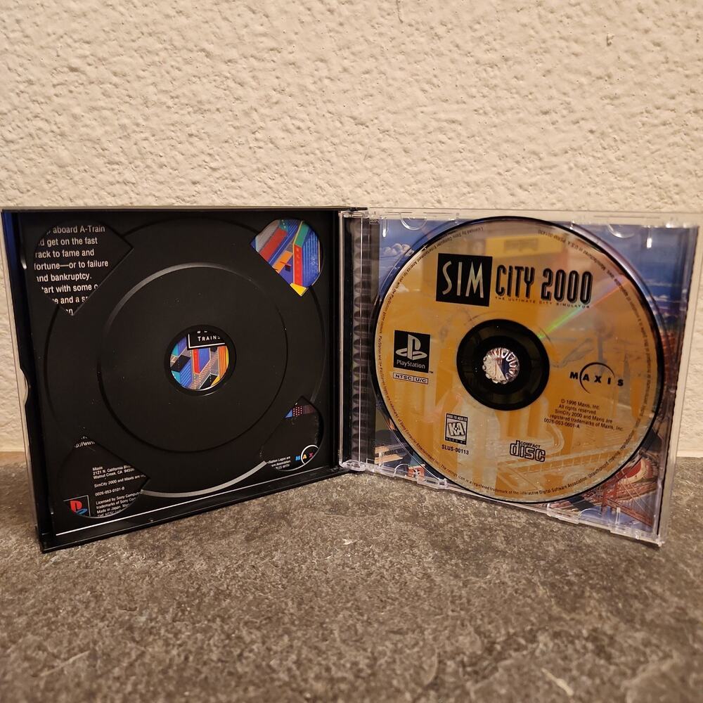 Game - SimCity 2000 (CIB+) - PS1 - Picture 4 of 8